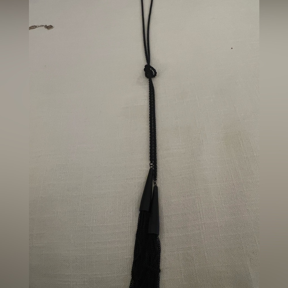 Kendra Scott Phara Lariat Necklace - Black